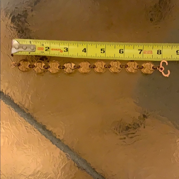 Copper penny bracelet - Picture 10 of 11